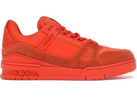 louis vuitton trainers orange mca
